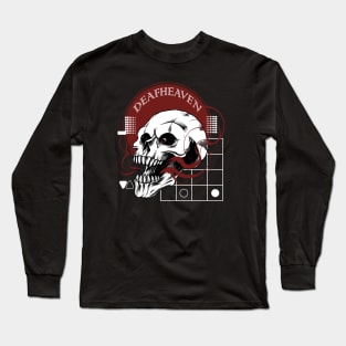 Deafheaven Skull Metal Long Sleeve T-Shirt